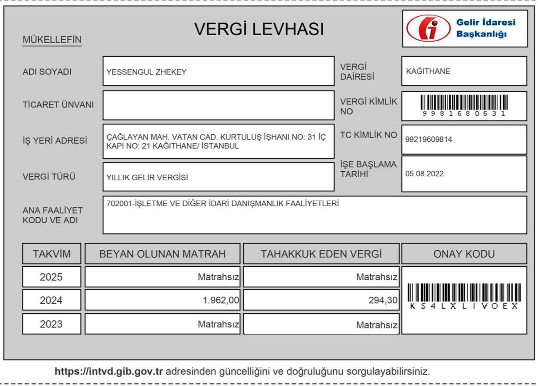 Sertifika